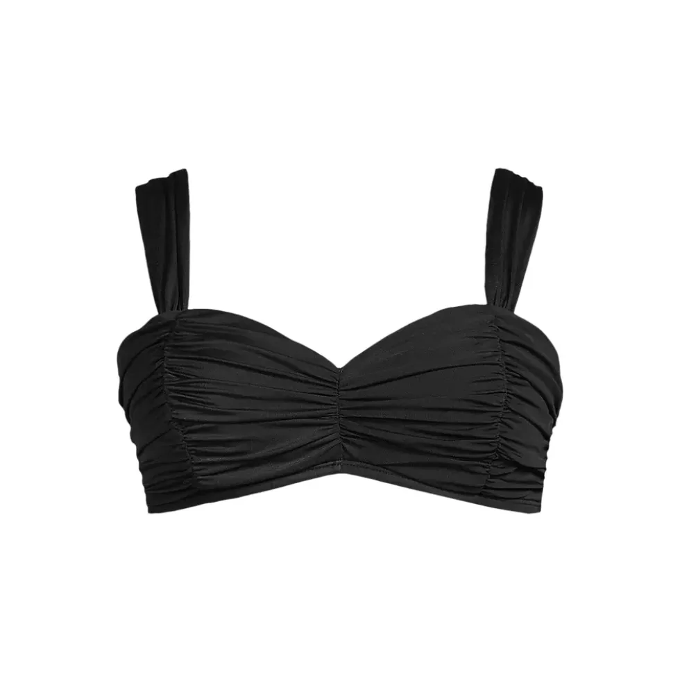 Women's Slender Lite Sweetheart Shirred Bikini Top