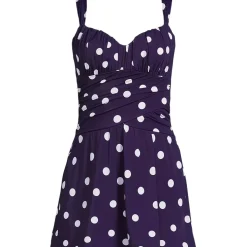 Women's Slender Lite Sweetheart Shirred Swim Dress