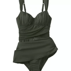 Women's Slender Lite Sweetheart Shirred Swim Dress