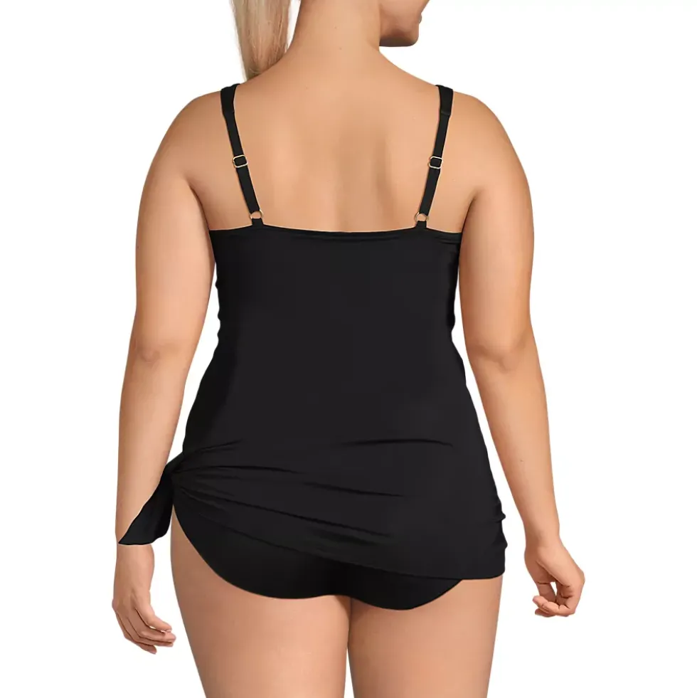 Women's SlenderSuit Fauxkini Low Leg One Piece Swimsuit