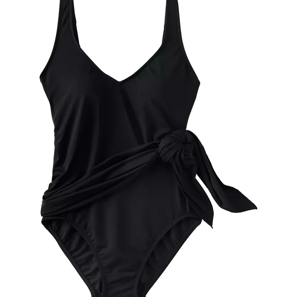 Women's SlenderSuit Fauxkini Low Leg One Piece Swimsuit