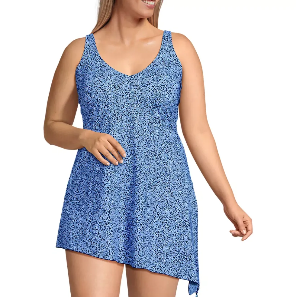 Women's SlenderSuit Fauxkini Low Leg One Piece Swimsuit
