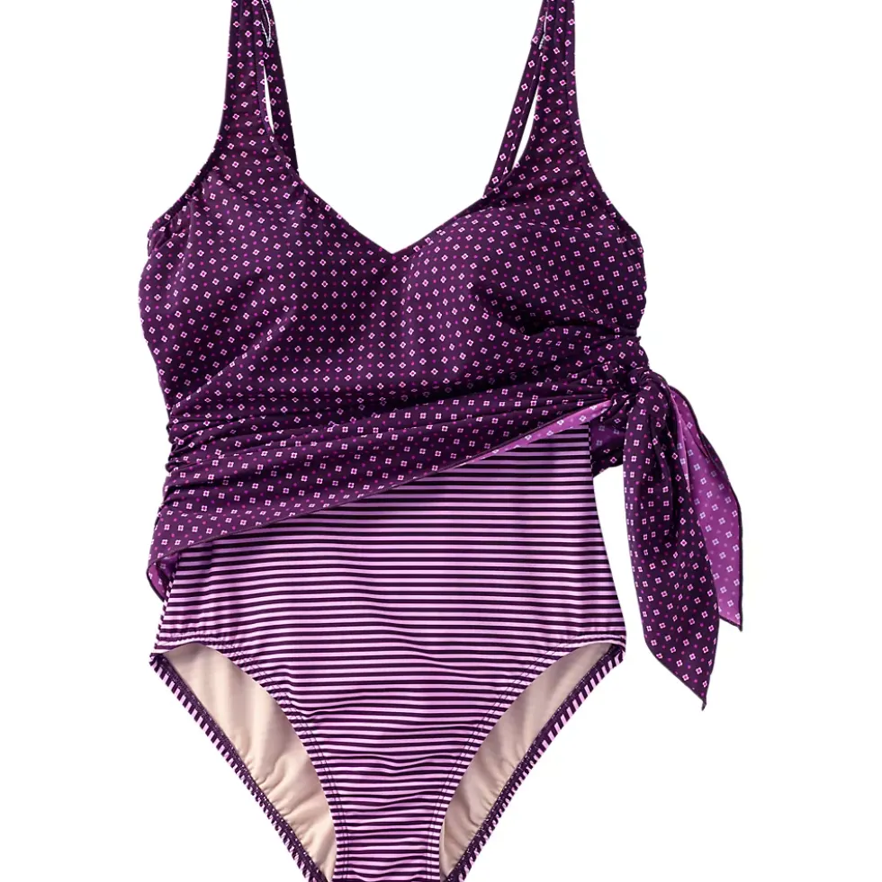 Women's SlenderSuit Fauxkini Low Leg One Piece Swimsuit