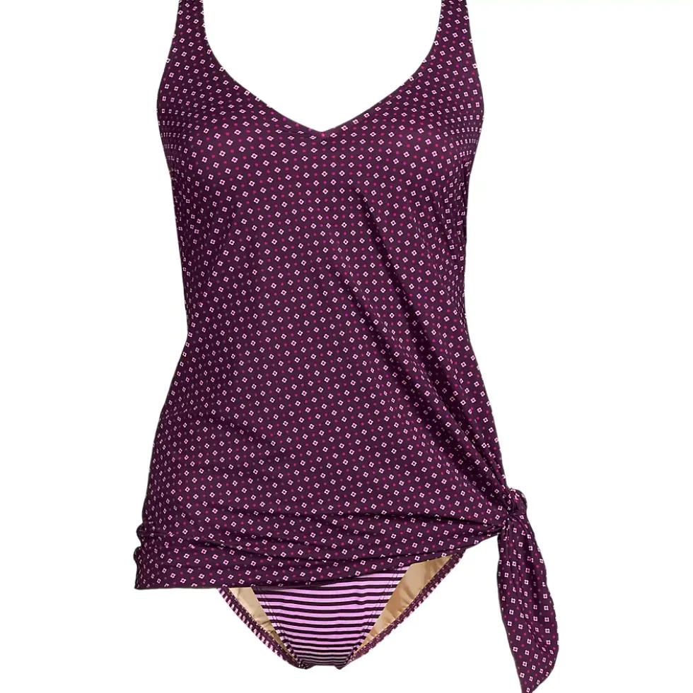 Women's SlenderSuit Fauxkini Low Leg One Piece Swimsuit
