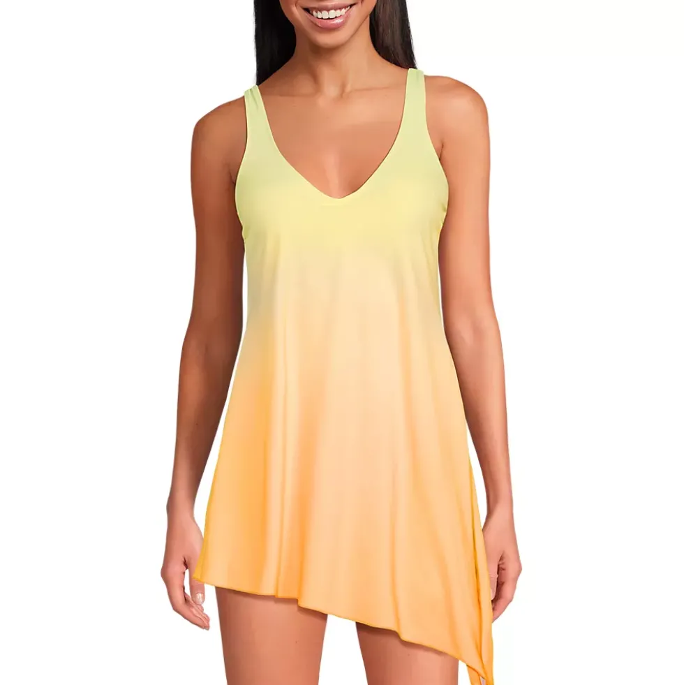 Women's SlenderSuit Fauxkini Low Leg One Piece Swimsuit