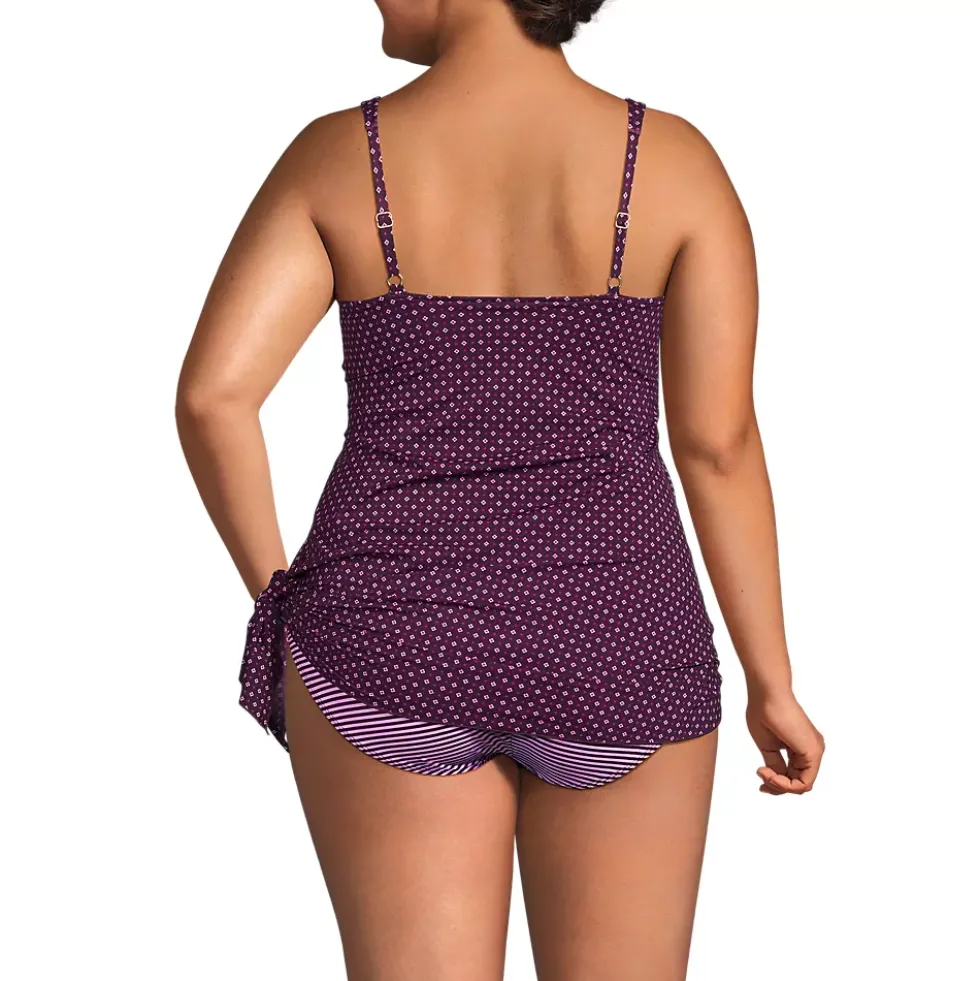 Women's SlenderSuit Fauxkini Low Leg One Piece Swimsuit