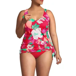 Women's SlenderSuit Fauxkini Low Leg One Piece Swimsuit