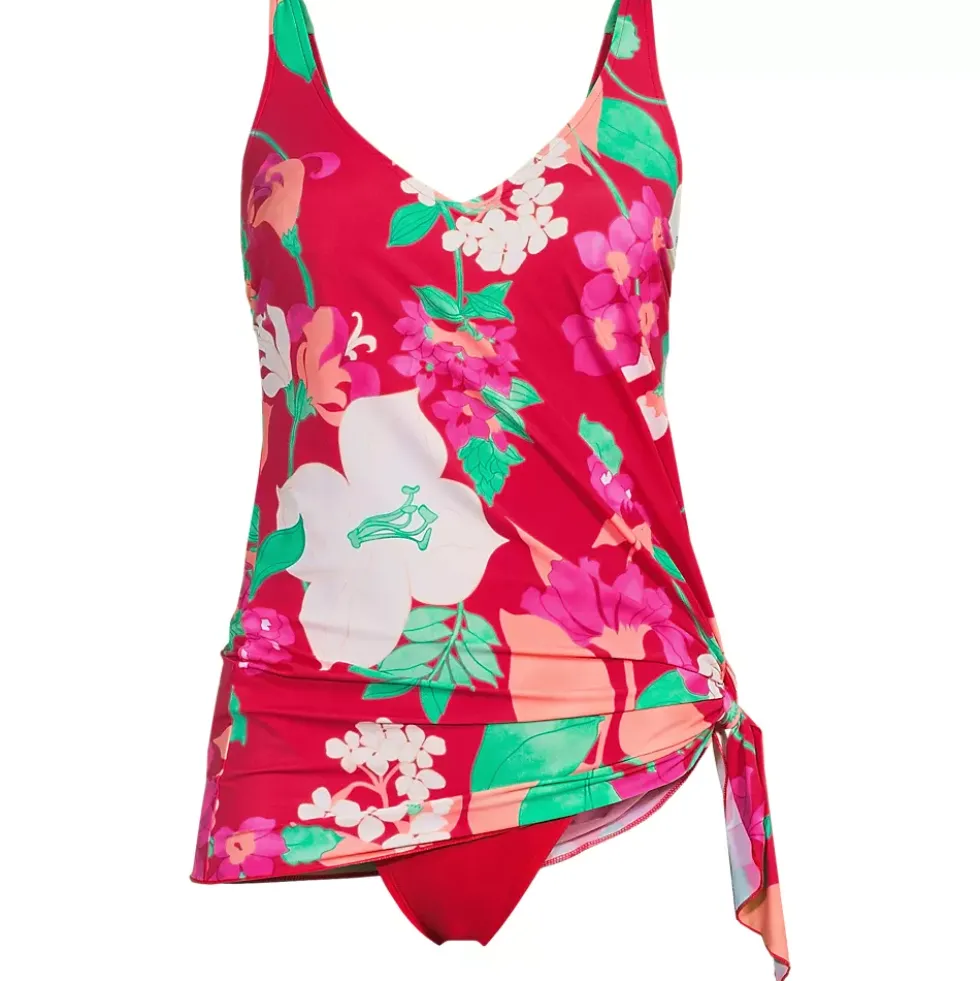 Women's SlenderSuit Fauxkini Low Leg One Piece Swimsuit