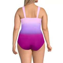 Women's SlenderSuit Grecian Low Leg One Piece Swimsuit