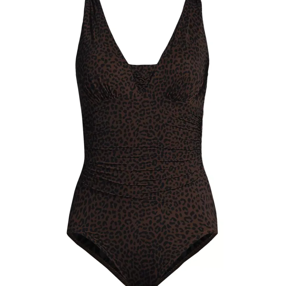 Women's SlenderSuit Grecian Low Leg One Piece Swimsuit