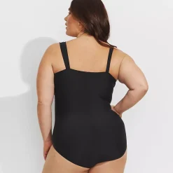 Women's SlenderSuit Grecian Low Leg One Piece Swimsuit