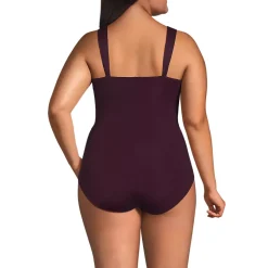 Women's SlenderSuit Grecian Low Leg One Piece Swimsuit