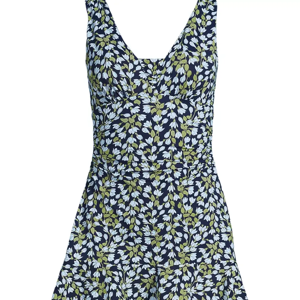 Women's SlenderSuit Grecian Mini Swim Dress