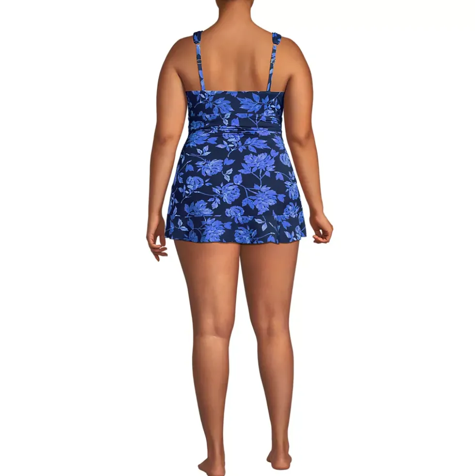 Women's SlenderSuit Grecian Mini Swim Dress