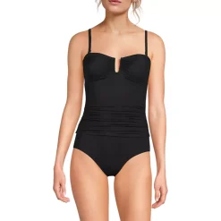 Women's SlenderSuit U-Wire Bandeau Tankini Top