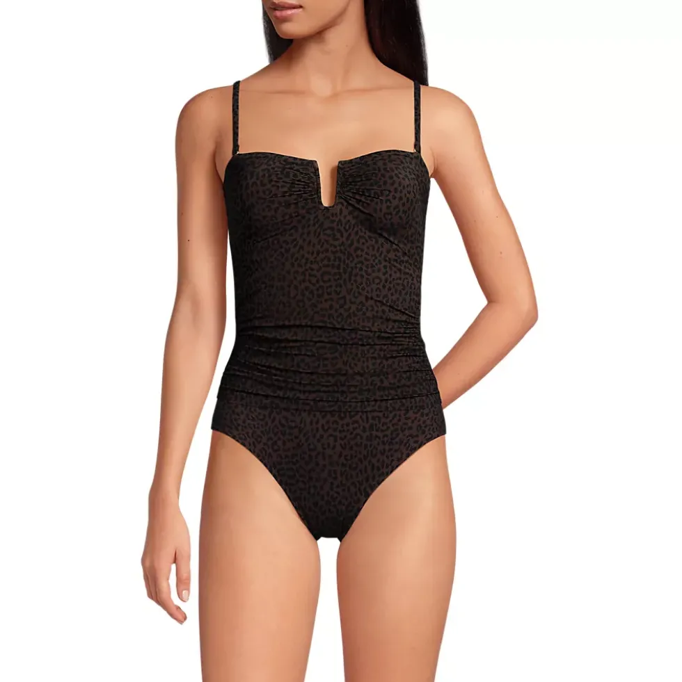 Women's SlenderSuit U-Wire Bandeau Tankini Top