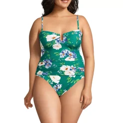 Women's SlenderSuit U-Wire Bandeau Tankini Top