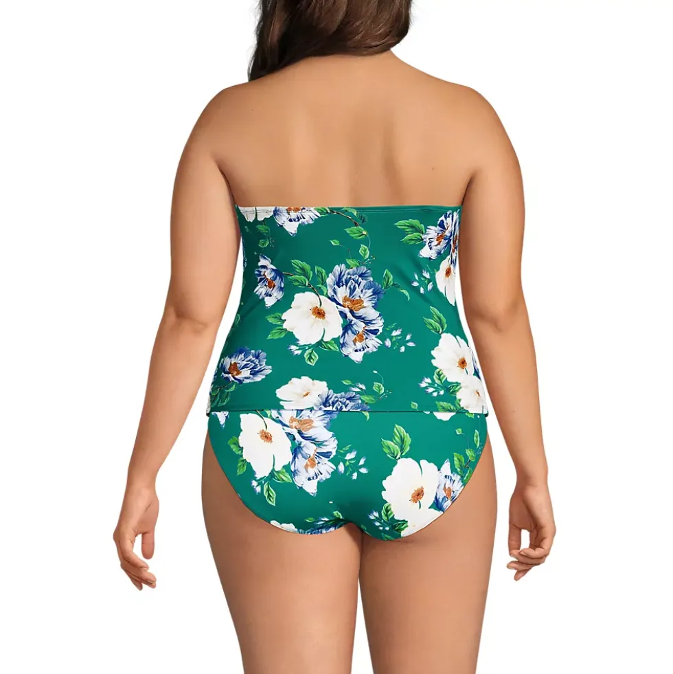 Women's SlenderSuit U-Wire Bandeau Tankini Top