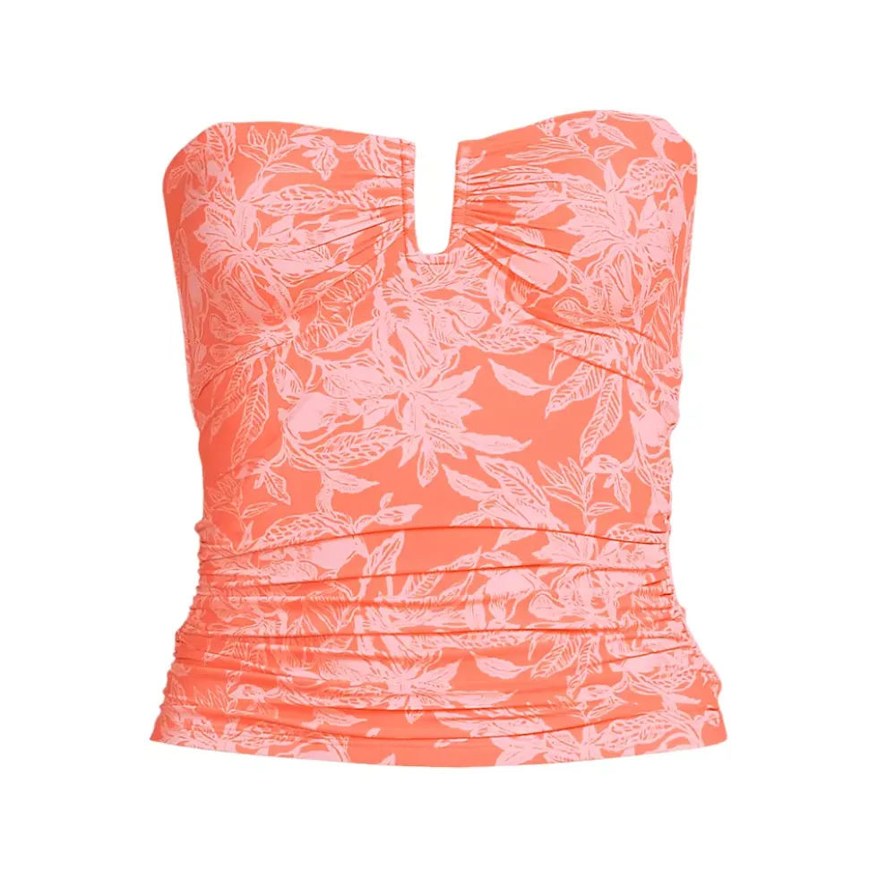 Women's SlenderSuit U-Wire Bandeau Tankini Top
