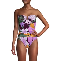 Women's SlenderSuit U-Wire Bandeau Tankini Top