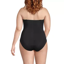 Women's SlenderSuit U-Wire Bandeau One Piece Swimsuit
