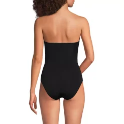 Women's SlenderSuit U-Wire Bandeau One Piece Swimsuit