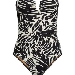 Women's SlenderSuit U-Wire Bandeau One Piece Swimsuit