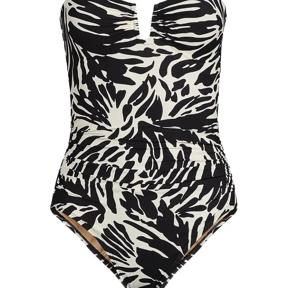 Women's SlenderSuit U-Wire Bandeau One Piece Swimsuit