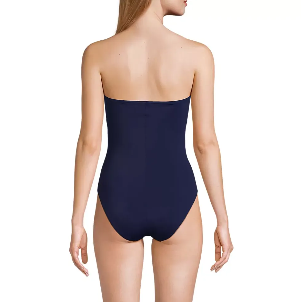 Women's SlenderSuit U-Wire Bandeau One Piece Swimsuit