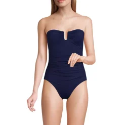 Women's SlenderSuit U-Wire Bandeau One Piece Swimsuit