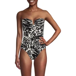 Women's SlenderSuit U-Wire Bandeau One Piece Swimsuit