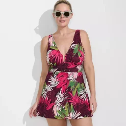 Women's SlenderSuit U-Wire Swim Dress Swimsuit