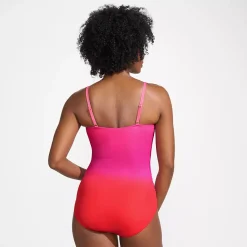 Women's SlenderSuit Wrap Bandeau One Piece Swimsuit