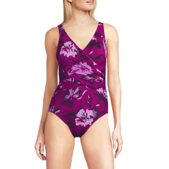 Women's SlenderSuit Wrap One Piece Swimsuit