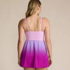 Women's SlenderSuit Wrap Swim Dress Swimsuit