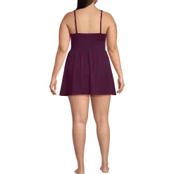 Women's SlenderSuit Wrap Swim Dress Swimsuit