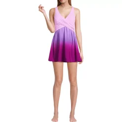 Women's SlenderSuit Wrap Swim Dress Swimsuit