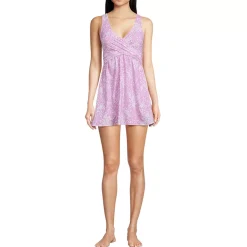 Women's SlenderSuit Wrap Swim Dress Swimsuit