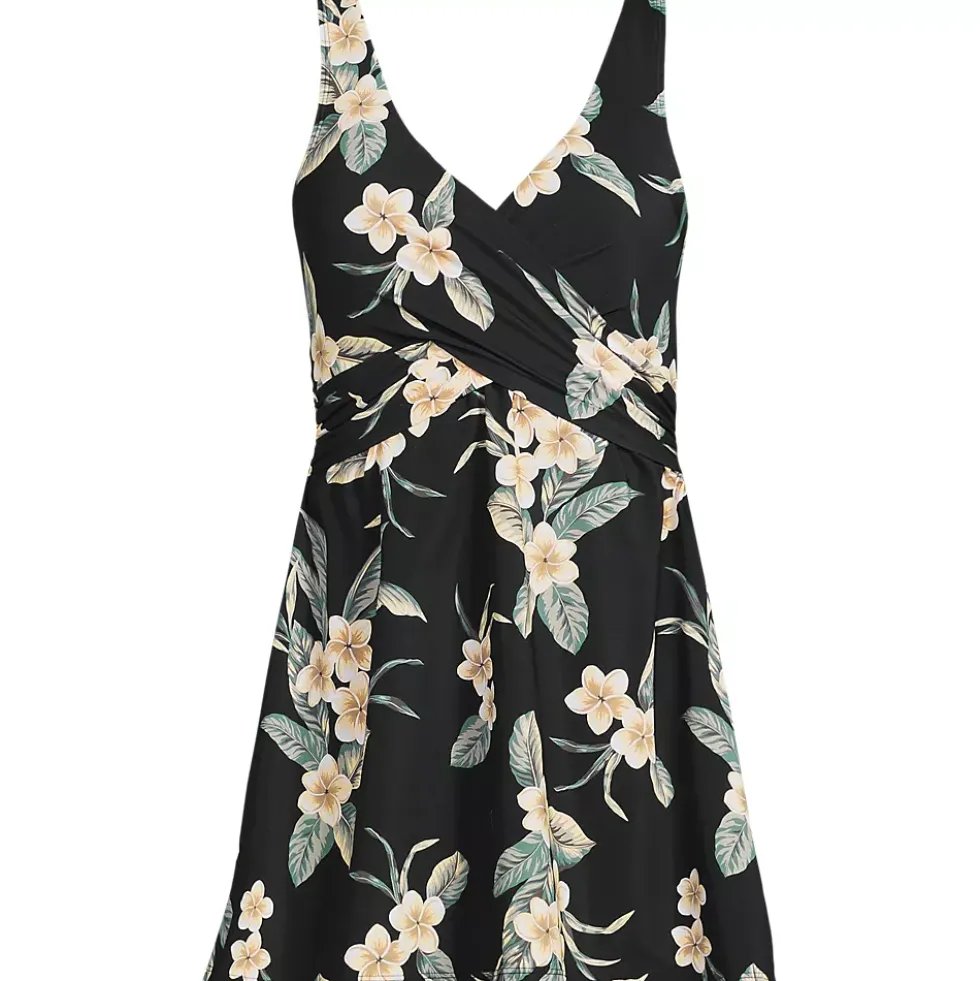 Women's SlenderSuit Wrap Swim Dress Swimsuit