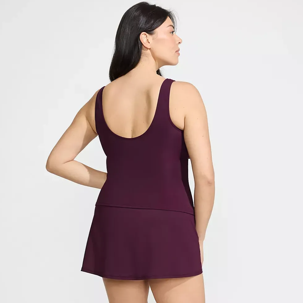 Women's SlenderSuit Wrap Tankini Top