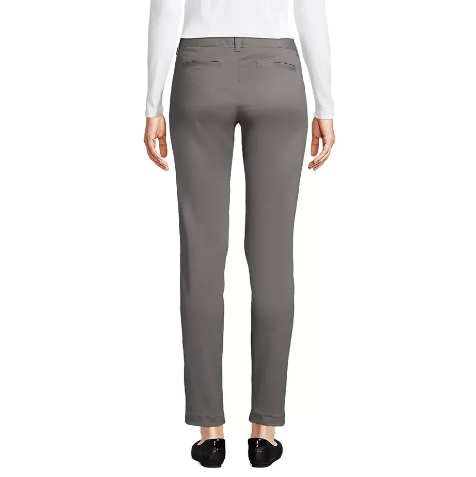 Women's Slim Fit Stretch Chino Pants