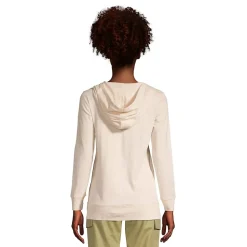 Women's Slub Jersey Hooded Tunic
