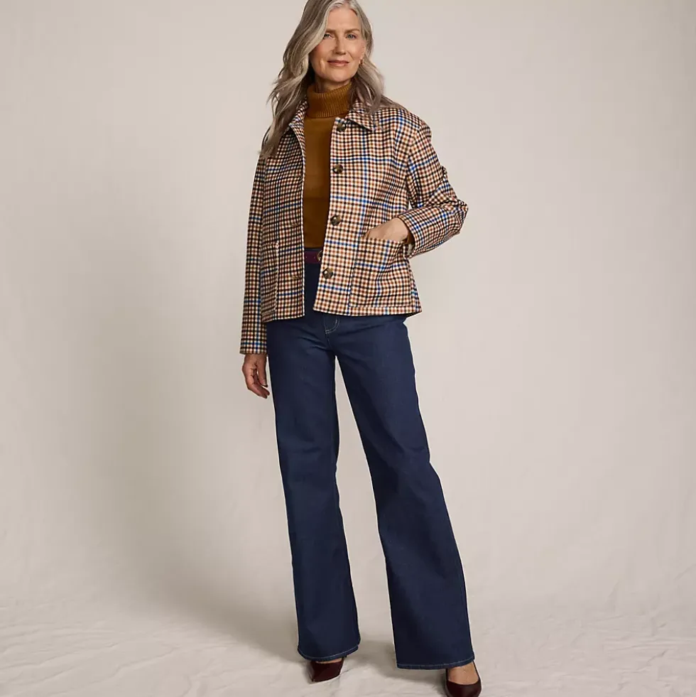 Women's Soft Denim High Rise Classic Flare Jeans