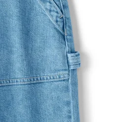 Women's Soft Denim High Rise Utility Cargo Ankle Jeans