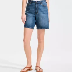 Women's Soft Denim Mid Rise 7