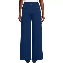 Women's Soft Polish Cargo High Rise Wide Leg Pants