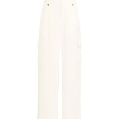 Women's Soft Polish Cargo High Rise Wide Leg Pants