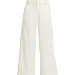 Women's Soft Polish High Rise Wide Leg Crop Pants