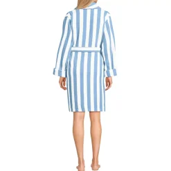 Women's Soft Terry Long Sleeve Knee Length Robe