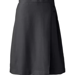Women's Solid A-line Skirt Below the Knee